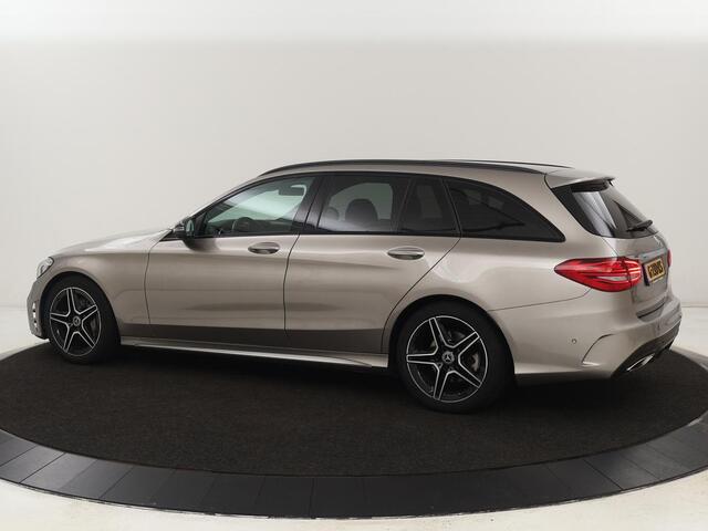 Mercedes-Benz C-KLASSE 200 Business Solution AMG | Leder | Carplay | Navigatie | Stoelverwarming | Camera | Adaptive cruise | Full LED | LMV 18 inch