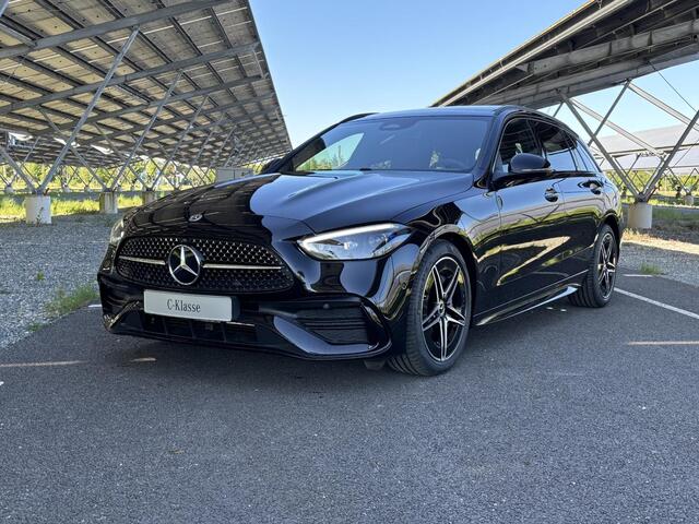 Mercedes-Benz C-KLASSE Estate 180 Business Solution AMG | Night | Panoramdak | Memory stoelen | 360 camera | Sfeerverlichting |