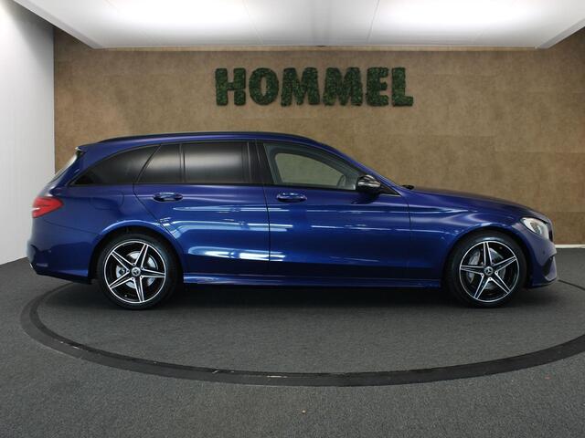 Mercedes-Benz C-KLASSE Estate 160 - ORIGINEEL NEDERLANDSE AUTO - ELEKTRISCH GLAZEN PANORAMADAK - CRUISE CONTROL - PARKEERSENSOREN VOOR + ACHTER - AMG-LINE INTERIEUR/EXTERIEUR - STOELVERWARMING VOORZIJDE - LEDEREN BEKELDING - CAMERA - SPORTSTOELEN