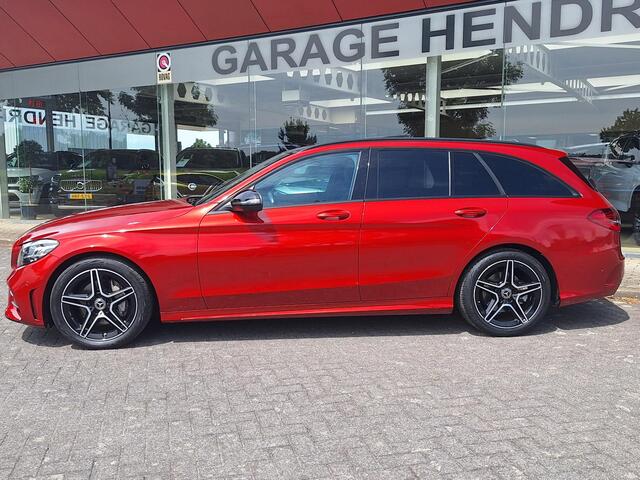 Mercedes-Benz C-KLASSE Estate 180 AMG Virtual | Pano | 360 cam | Sfeer | Leder alcantara | Trekhaak 1800kg | occasion