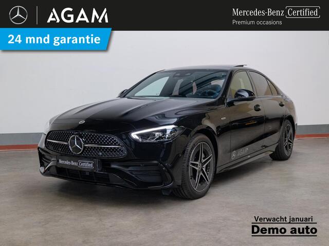 Mercedes-Benz C-KLASSE Limousine 300 e Business Solution AMG Panorama dak | Trekhaak