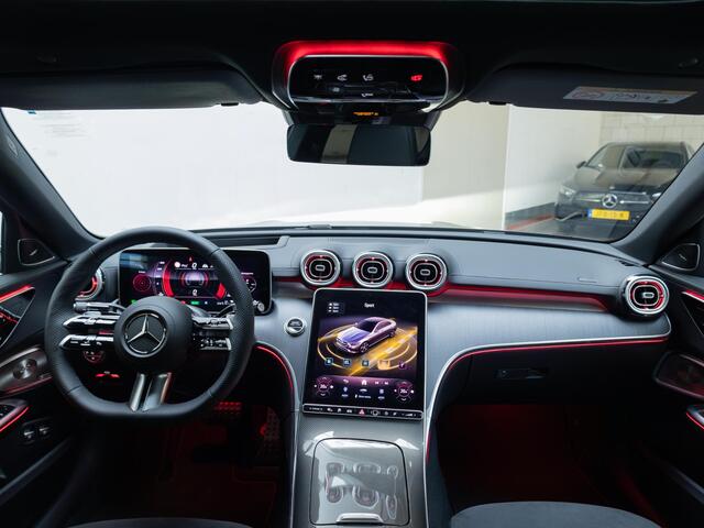 Mercedes-Benz C-KLASSE Limousine 300 e Business Solution AMG Panorama dak | Trekhaak