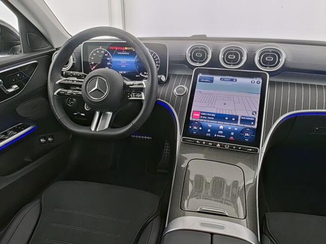 Mercedes-Benz C-KLASSE Estate 300 e Plug-In Hybride AMG Nightpakket | Trekhaak | Panoramadak | Memory | Stuur en Stoelverwarming | Dode Hoek Ass | Car Play | Inclusief 24 maanden Mercedes-Benz Certified garantie voor Europa.