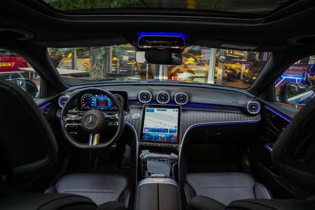 Mercedes-Benz C-KLASSE 300 e AMG Line Panoramadak Full Ambient Adapt. Cruise Laser LED 360Cam 19''LM