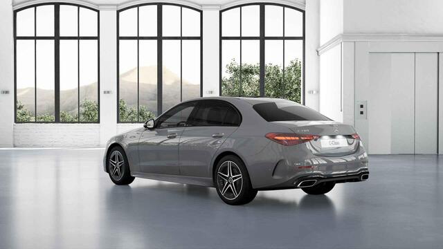 Mercedes-Benz C-KLASSE 180 Business Solution AMG | Panoramaschuifdak | Burmester | Nightpakket | 360°-camera | Dodehoekassistent |