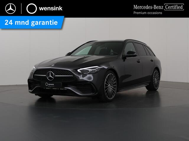 Mercedes-Benz C-KLASSE Estate 180 Star Edition AMG Line | Panoramadak | Night Pakket | Elektrische Stoelen met Memory | Sfeerverlichting |
