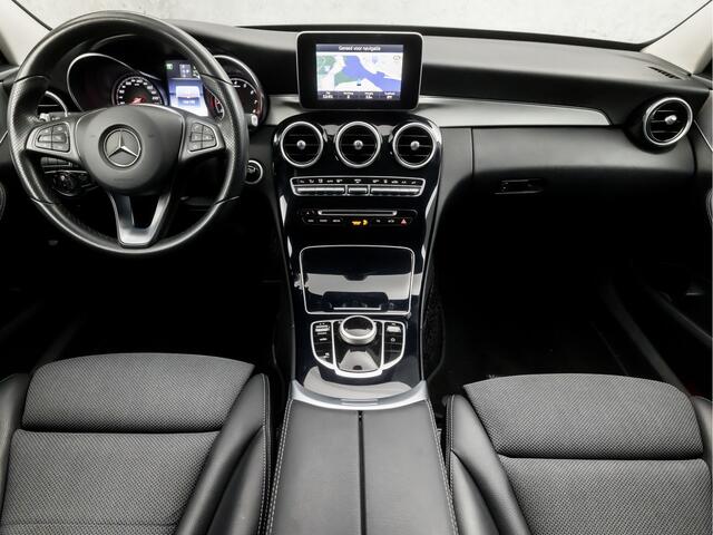 Mercedes-Benz C-KLASSE Estate 350 e AMG Sport 279Pk Automaat (NAVIGATIE, LUCHTVERING, LEDER, STOELVERWARMING, ELEK SPORTSTOELEN, GETINT GLAS, CAMERA, SFEERVERLICHTING)