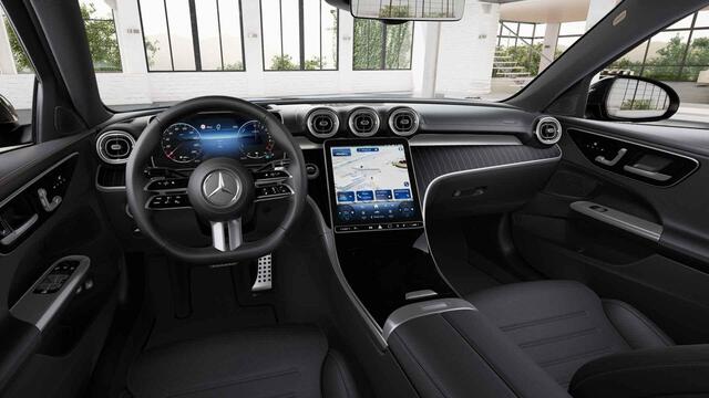 Mercedes-Benz C-KLASSE Limousine 300 e Business Solution AMG Panorama dak | Trekhaak