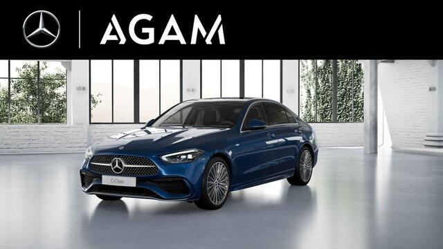 Mercedes-Benz C-KLASSE Limousine 300 e Business Solution AMG Panorama dak | Trekhaak