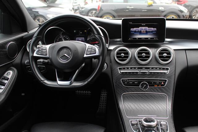 Mercedes-Benz C-KLASSE 180 AMG Sport Edition / Leder / Navigatie / Parkeerhulp / 18'' / Bluetooth / Cruise Control