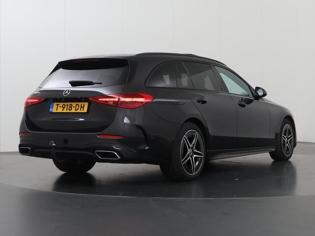 Mercedes-Benz C-KLASSE Estate 300 e AMG Line | Panoramadak | Night | Sfeerverlichting |Stoelverwarming | Alarm |