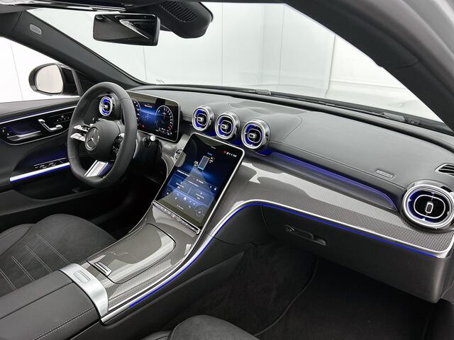 Mercedes-Benz C-KLASSE Estate 300 e Business Solution AMG | Nightpakket | Comfortpakket Plus | Middenconsole metaalstructuur | Trekhaak | Voorstoelen met Memory | Parkeerpakket met 360°-camera |