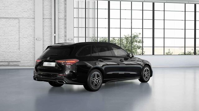 Mercedes-Benz C-KLASSE Estate 180 AMG Line | Night | Stoelverwarming | Achteruitrijcamera | Sfeerverlichting | Apple Carplay |