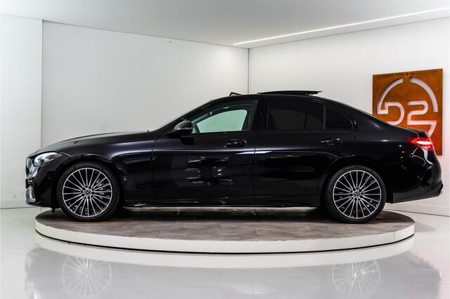 Mercedes-Benz C-KLASSE 200 AMG Premium+ 204PK | Pano | Sfeer | Burmester | Memory | ACC+Dodehoek | Fabrieksgarantie