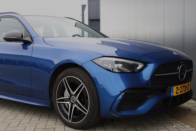 Mercedes-Benz C-KLASSE 300 e AMG Line Pano 360° Trekhaak Leder