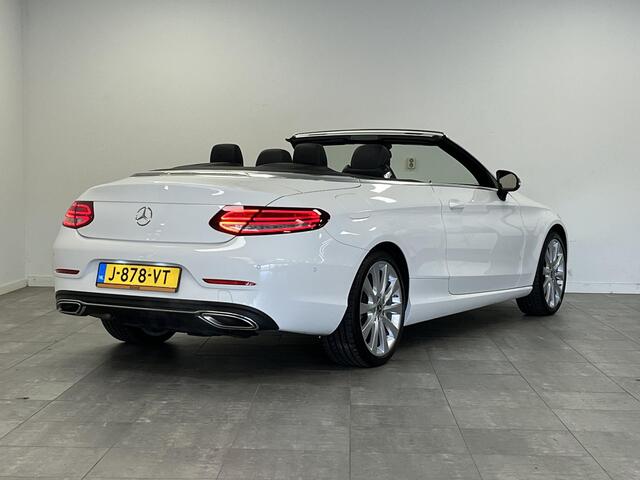 Mercedes-Benz C-KLASSE Cabrio 180 | stoelverwarming | half lederen bekleding | Apple Carplay