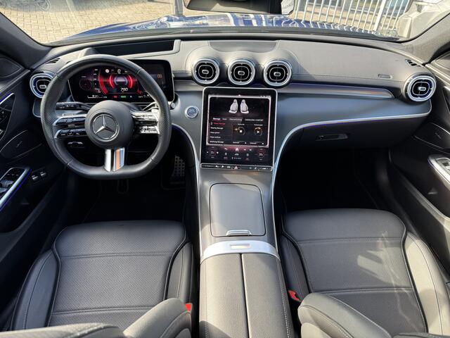 Mercedes-Benz C-KLASSE Estate 300 e 4MATIC AMG Premium Line Pano/dak, distronic, memory, leer, night, etc etc