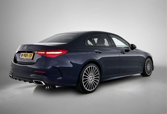 Mercedes-Benz C-KLASSE 180 AMG Line Multispaaks lichtmetalen velgen 19 inch. Navigatie | parking support met camera achter | Inclusief 24 maanden MB Certified garantie voor Europa.