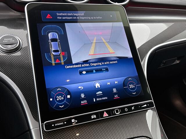 Mercedes-Benz C-KLASSE 180 AMG Line Multispaaks lichtmetalen velgen 19 inch. Navigatie | parking support met camera achter | Inclusief 24 maanden MB Certified garantie voor Europa.