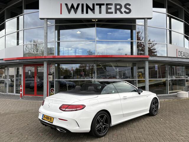 Mercedes-Benz C-KLASSE Cabrio 200 AMG Premium Plus Pack Stoelverwarming | Massagestoelen | Burmester | Leder-alcantara | Navi | Camera