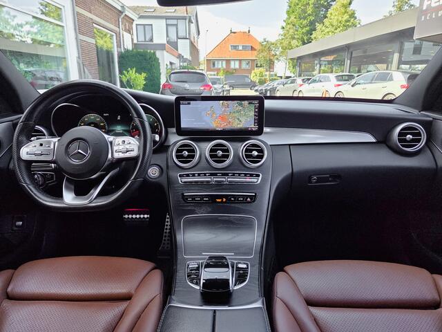 Mercedes-Benz C-KLASSE 180 AMG-LINE PLUS UPGRADE EDITION AUT9 SPORTLEDER NAVI CAMERA 18INCH.LMV PDC