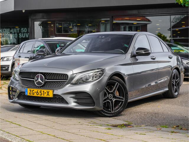 Mercedes-Benz C-KLASSE 180 AMG-LINE PLUS UPGRADE EDITION AUT9 SPORTLEDER NAVI CAMERA 18INCH.LMV PDC