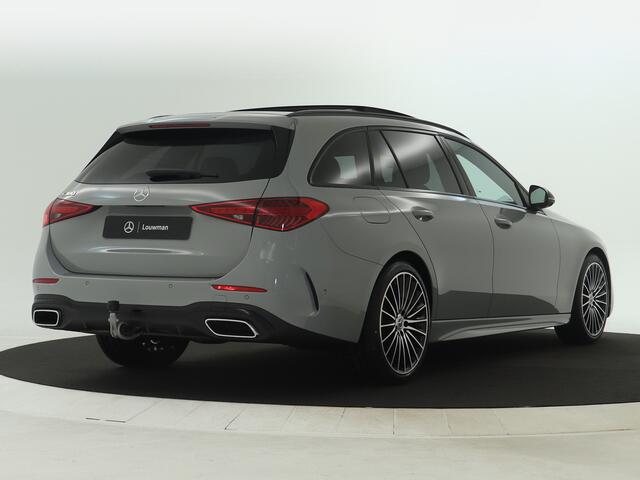 Mercedes-Benz C-KLASSE Estate 180 Business Solution AMG | Trekhaak | Nightpakket | Parkeerpakket met 360°-camera | KEYLESS GO | Dodehoekassistent | Antidiefstalpakket GUARD 360° Plus | EASY PACK achterklep | USB-pakket | Memorypakket |