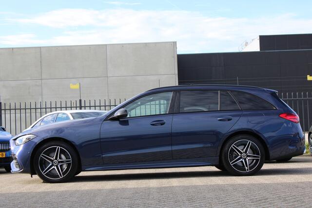 Mercedes-Benz C-KLASSE Estate 300e AMG Line NIGHT PAKKET PANORAMADAK MEMORY NL AUTO