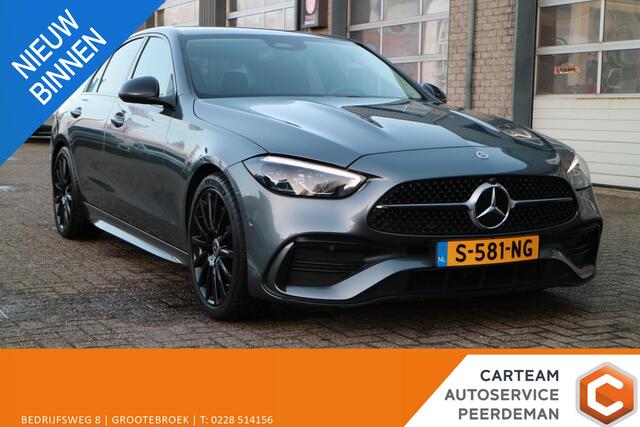 Mercedes-Benz C-KLASSE 200 Launch Edition AMG Line | Burmester! | AMG velgen |