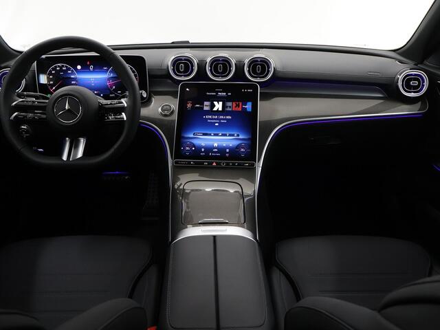 Mercedes-Benz C-KLASSE 180 Star Edition AMG Line Plus | Panoramadak | Apple carplay | 360 camera | Nightpakket | Memory zetels | Dode hoek aas |