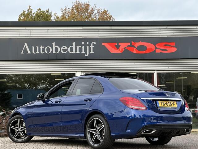 Mercedes-Benz C-KLASSE 180 AMG-Line | Panodak | Camera | Blind spot | Night pakket