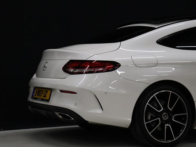 Mercedes-Benz C-KLASSE Coupé 300 Sport Edition [SCHUIFKANTELDAK, PDC V+A, CAMERA 360, APPLE CARPLAY, ANDROID AUTO, CRUISE CONTROL, BURMESTER, STOELVERWARMING, FLIPPERS, NIEUWSTAAT]
