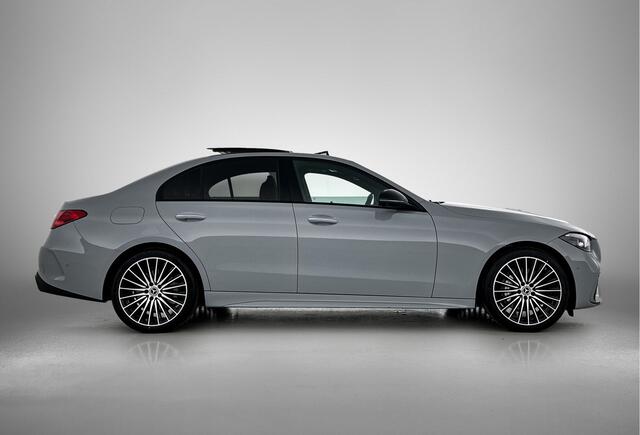Mercedes-Benz C-KLASSE 300 e Business Solution AMG | Premium Plus pakket | Trekhaak | Nightpakket | Stoelventilatie voor | Sierdelen essenhout bruin | Nappaleder | Head-up display | 360°-camera | USB-pakket plus |
