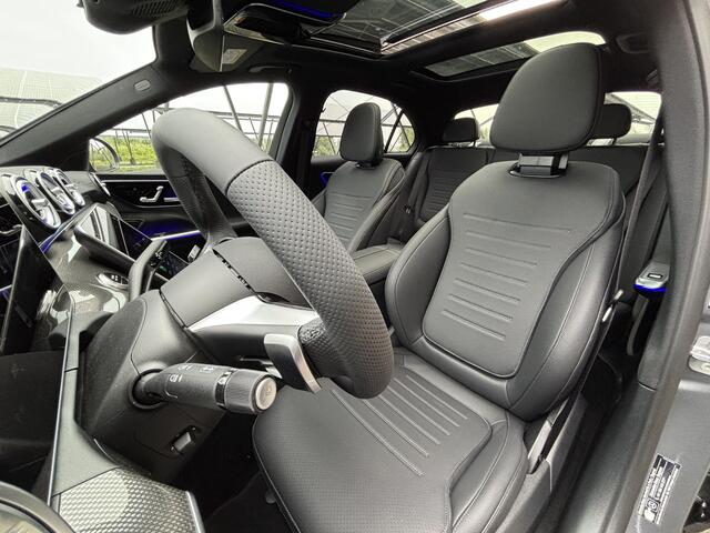 Mercedes-Benz C-KLASSE 300 e Business Solution AMG | Night | Panoramadak | Digital light | 19" Multispaaks velgen | Sfeerverlichting |