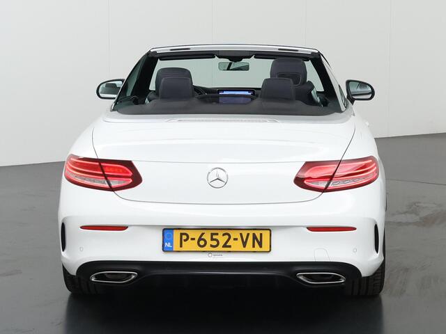 Mercedes-Benz C-KLASSE Cabrio 180 Premium Plus Pack | AMG | Widescreen | Stoelverwarming | Burmester | 18" lichtmetalen velgen |