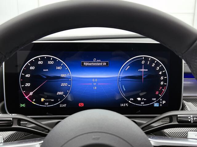 Mercedes-Benz C-KLASSE 300 e Business Solution AMG | Nightpakket | Trekhaak | Antidiefstalpakket GUARD 360° Plus | 360°-camera | Memorypakket | 19 inch AMG velgen | Panoramaschuifdak |