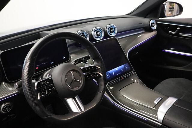 Mercedes-Benz C-KLASSE Estate 300 e AMG Line Panorama Memorie Stoelen Sfeerverlichting Head up 24 maanden garantie mogelijk (*vraag naar de voorwaarden)