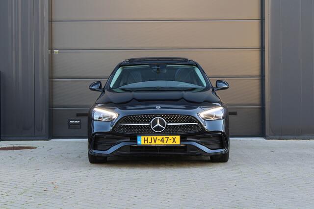 Mercedes-Benz C-KLASSE 200 AMG Line | PANO | SFEER | CARPLAY | STOELVERWARMING | 19 INCH |