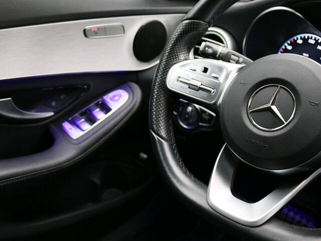 Mercedes-Benz C-KLASSE Estate 200 Business Solution AMG AMG Line | Night Pakket | Panorama Schuif-Kanteldak | Trekhaak | Digitaal Dashboard | KeyLess-Go. Inclusief 24 maanden MB Certified garantie voor Europa.
