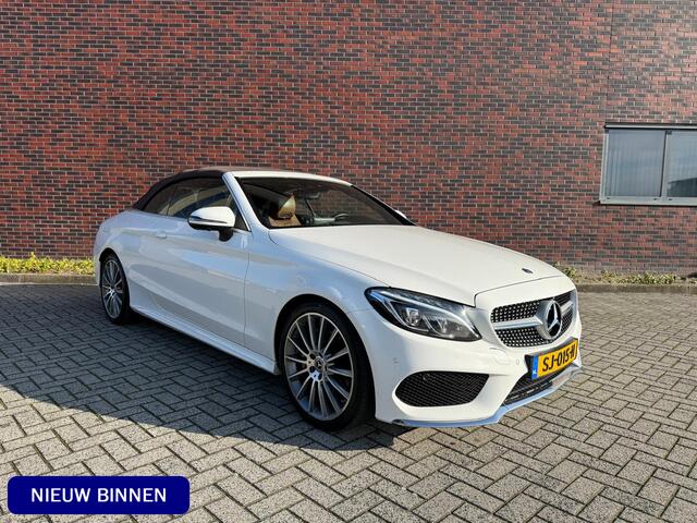 Mercedes-Benz C-KLASSE Cabrio 180 Premium Plus AMG Airscarf Burmester 360 Camera Led High-performance
