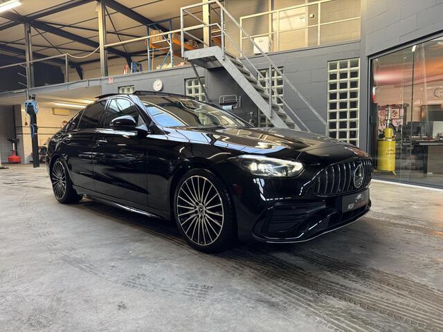 Mercedes-Benz C-KLASSE 200 AMG PANO-CARBON-TREKHAAK