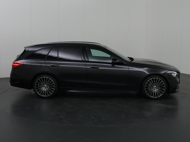 Mercedes-Benz C-KLASSE Estate 180 Business Solution AMG | Panoramadak | 19-Inch | Trekhaak | Digital Light | Night pakket | Memory pakket | Stoelverwarming