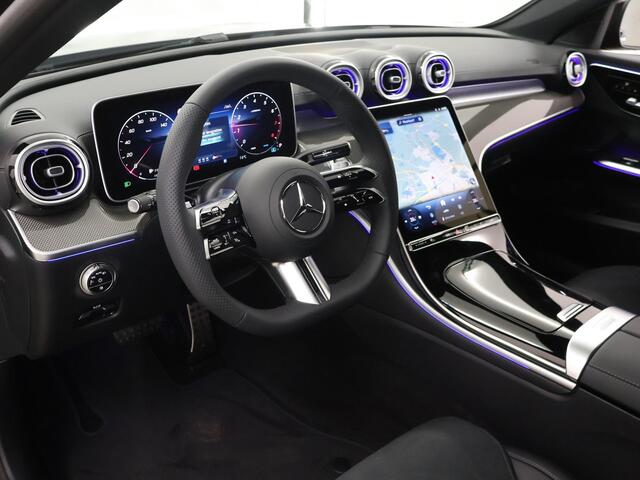 Mercedes-Benz C-KLASSE Estate 180 Business Solution AMG | Panoramadak | 19-Inch | Trekhaak | Digital Light | Night pakket | Memory pakket | Stoelverwarming