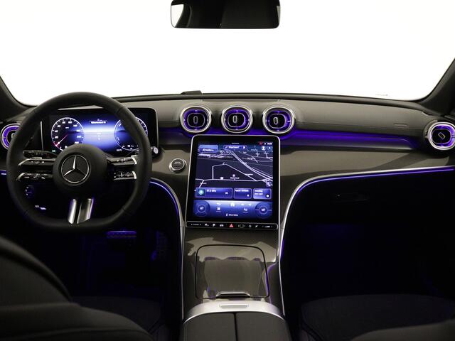 Mercedes-Benz C-KLASSE Estate 300 e AMG Line | Nightpakket | DIGITAL LIGHT | Parkeerpakket met 360°-camera | USB-pakket | Memorypakket | KEYLESS GO-comfortpakket | Verwarmde stoelen vooraan |