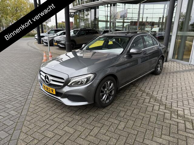 Mercedes-Benz C-KLASSE 200 Premium Plus | 1E EIGENAAR | 12MND GARANTIE | AUTOMAAT | SCHUIFDAK | CRUISE | NAVI
