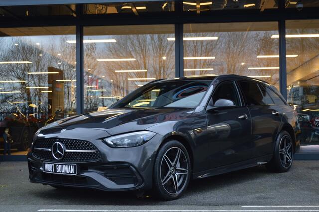 Mercedes-Benz C-KLASSE Estate 300 e AMG Led Panorama Memory Distronic Camera Keyless Pdc