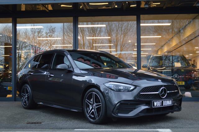 Mercedes-Benz C-KLASSE Estate 300 e AMG Led Panorama Memory Distronic Camera Keyless Pdc