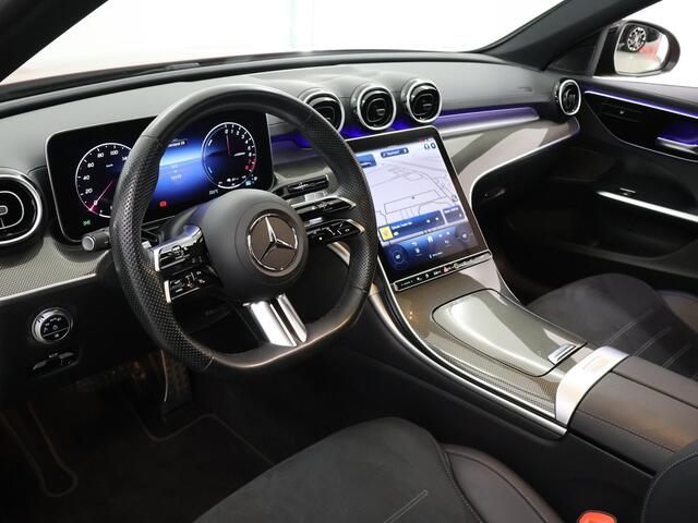 Mercedes-Benz C-KLASSE Estate 300 e AMG Line | Night | Trekhaak | Panoramadak | Sfeerverlichting |