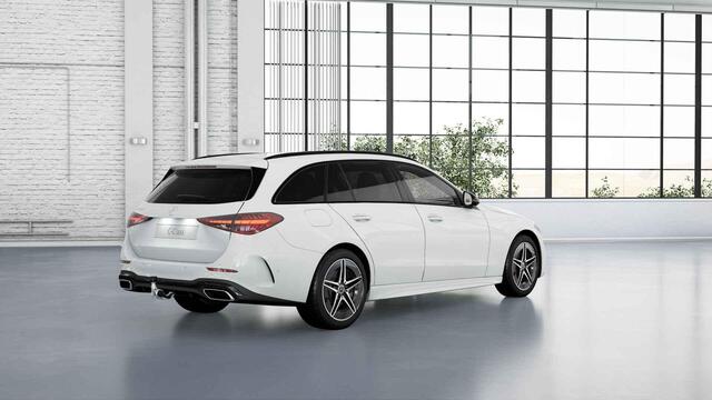 Mercedes-Benz C-KLASSE Estate 300 e AMG Line | head-up display | Trekhaak | Memory Seats | Panoramaschuifdak |