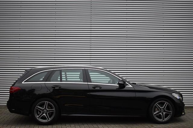 Mercedes-Benz C-KLASSE 180 PREMIUM + AMG PACK / LED PAKKET / P.CAM. / EL. TREKH.